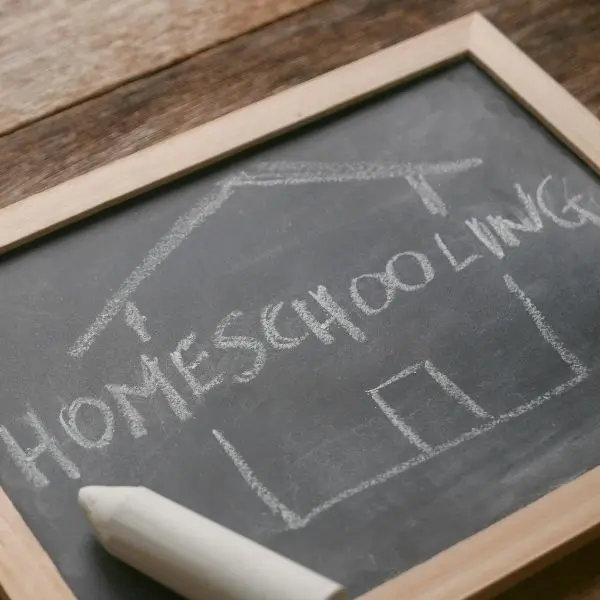 homeschooling chalkboard image